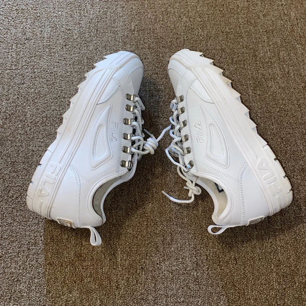 White FILAs - Picture 1 of 6